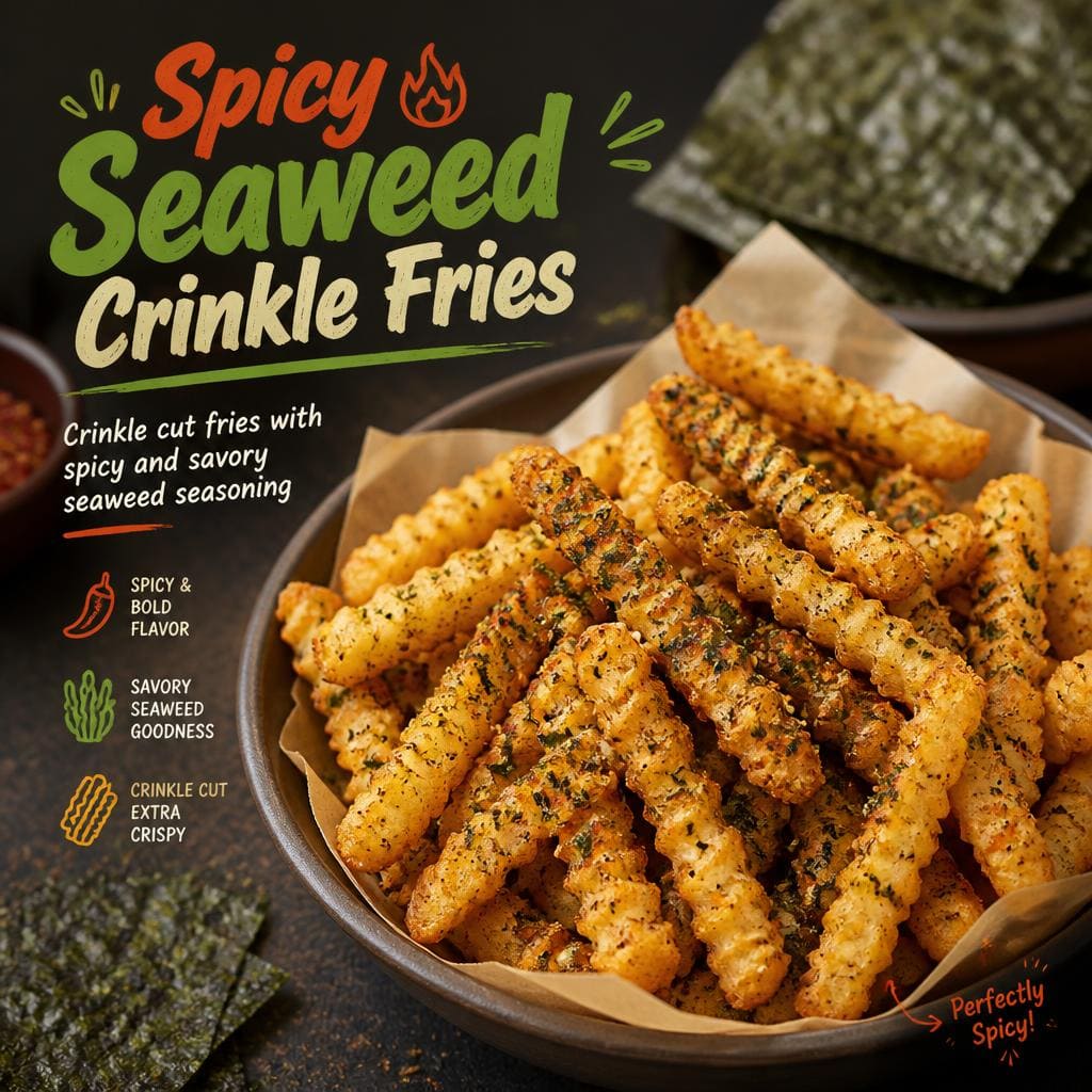 Spicy Seaweed Crinkle Fries